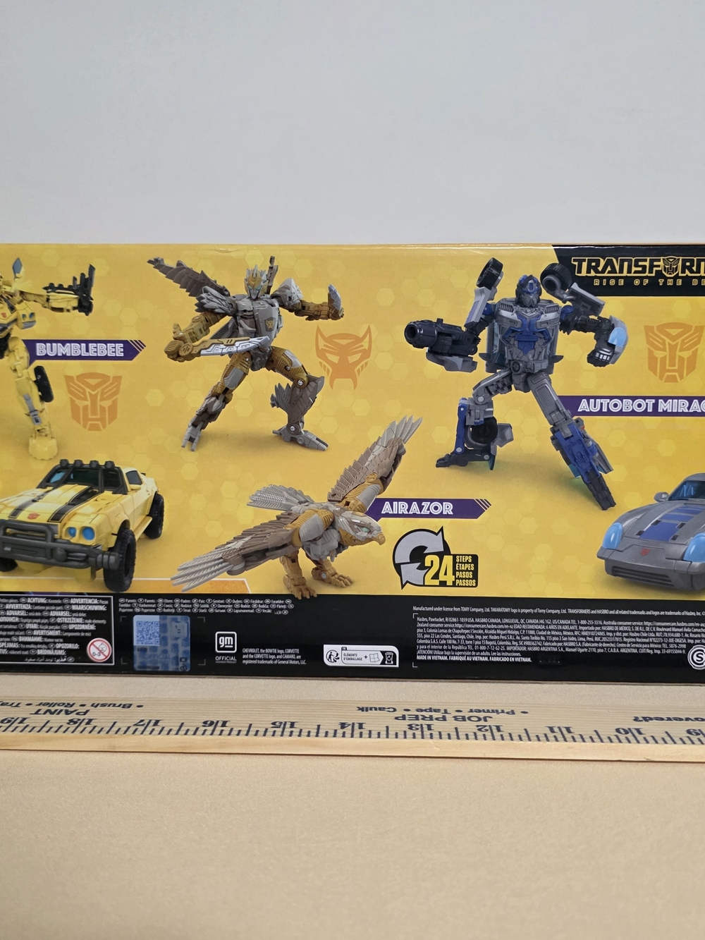 Hasbro Transformers Jungle Mission 3-Pack Bumblebee Yellow Gold Blue - Picture 6 of 8